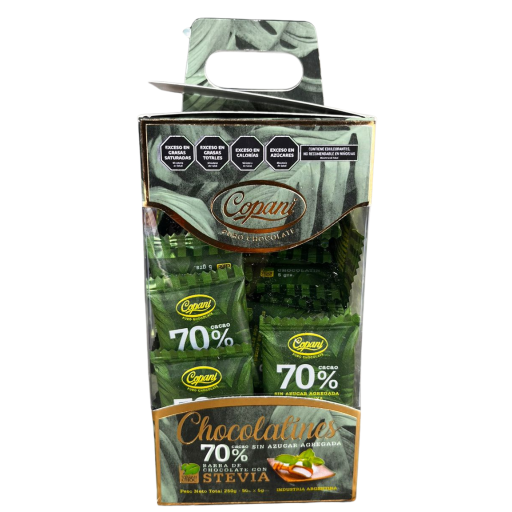 CHOCOLATINES 70% CACAO COPANI